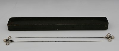 Lot 281 - Charles Horner, a cased pair of Arts and...