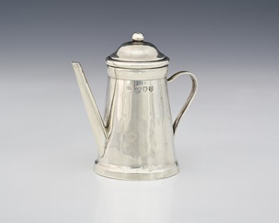 Lot 139 - A Victorian silver novelty miniature jug, by...