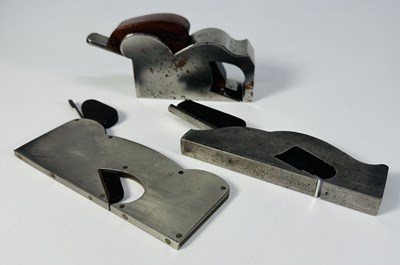 Lot 359 - Three early 20th century bullnose planes to...