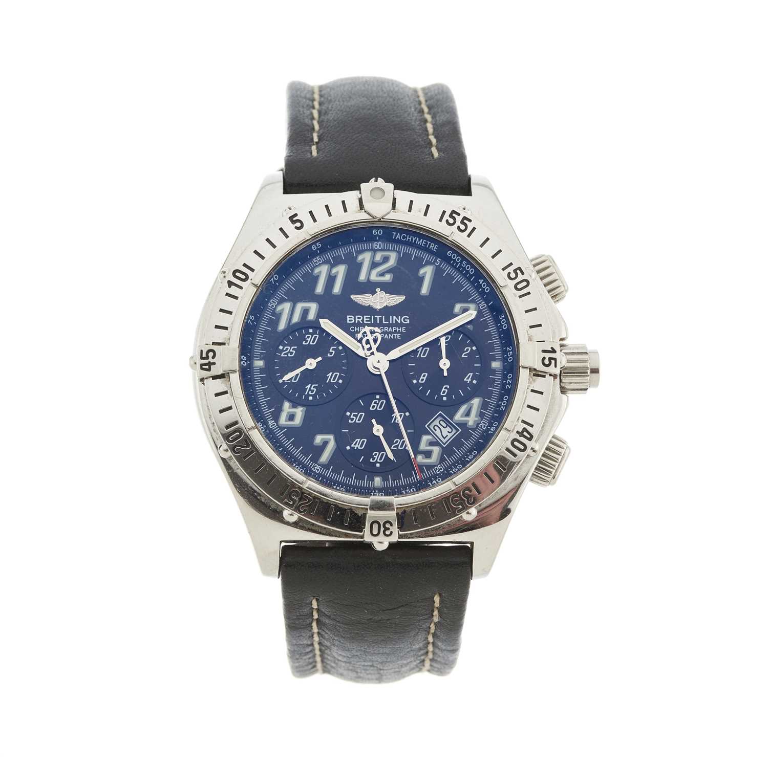 Lot 206 - Breitling, a stainless steel Chronoracer...