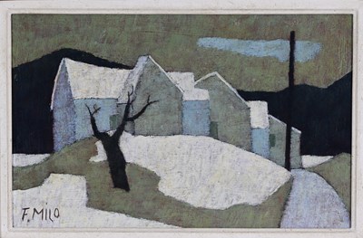 Lot 355 - Frank Milo (Swiss, 1921-1991), Solitude -...