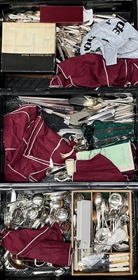 Lot 71 - An extensive collection of silver plate and...