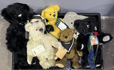 Lot 21 - Alpha-Farnell by Merrythought, a jointed black...