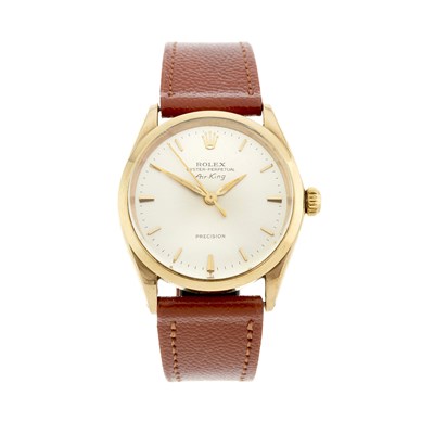 Lot 212 - Rolex, a 9ct gold Oyster Perpetual Air-King...