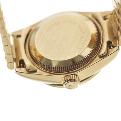 Lot 220 - Rolex, an 18ct gold Oyster Perpetual Datejust...