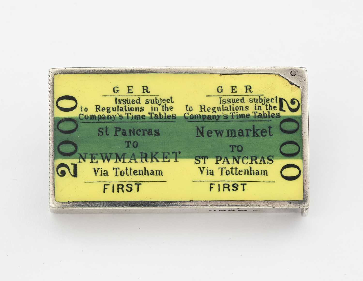 Lot 47 - Sampson Mordan, racing and railways interest,...