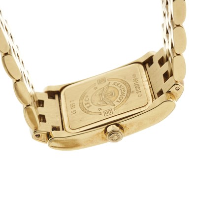Lot 223 - Longines, an 18ct gold Dolce Vita bracelet...
