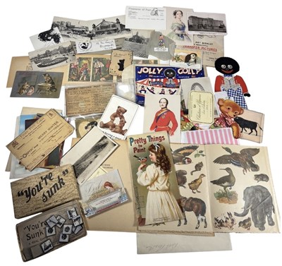 Lot 309 - An early 20th century child's painting book...