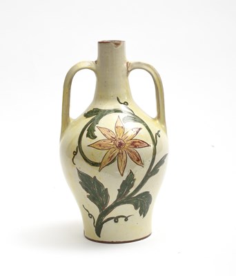 Lot 212 - A Della Robbia Pottery Moorish vase by Arthur...