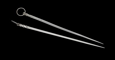 Lot 126 - Two nineteenth-century French silver poultry...