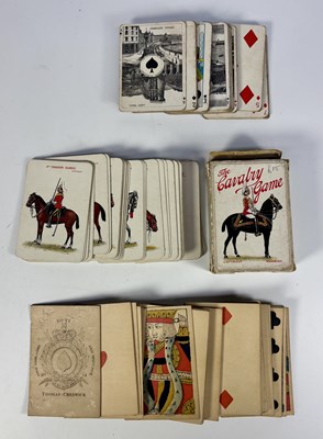 Lot 311 - A deck of Thomas Creswick playing cards in the...