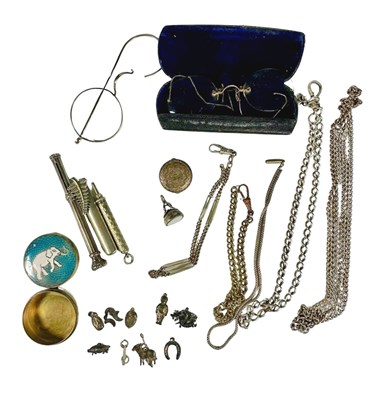 Lot 392 - J. F. Wolfle & Son yellow metal-mounted pince...