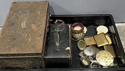 Lot 44 - A collection of ladies' compacts, first half...