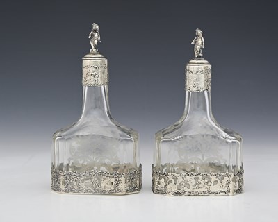 Lot 155 - A pair of late nineteenth or early...