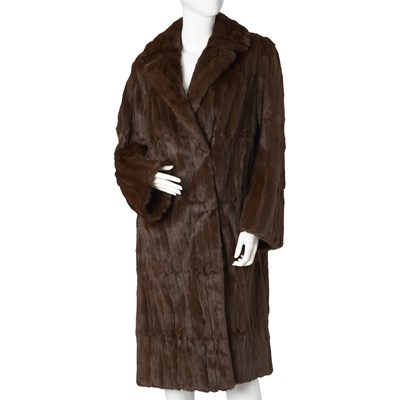 Lot 447 - E.M.Wheeler, a full-length squirrel fur coat.