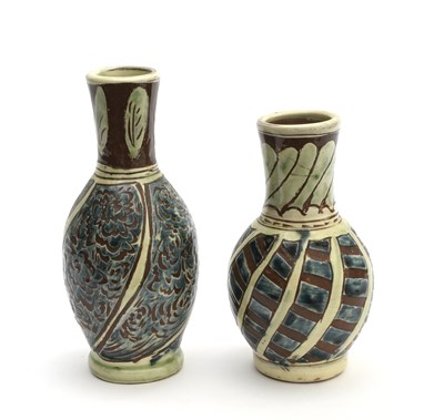Lot 242 - A Pottery bottle vase in the manner of Della...