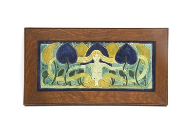 Lot 225 - 'Undine' a rare Della Robbia Art Nouveau...