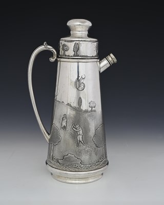 Lot 1 - Golf interest, a twentieth-century plated...