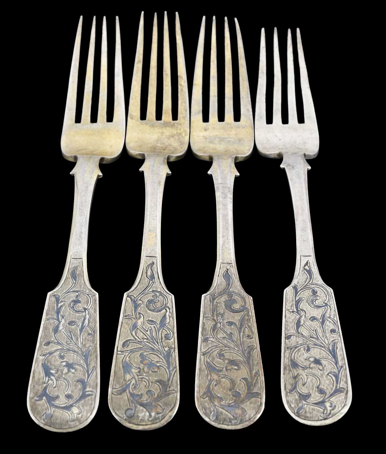Lot 80 - Russia, a set of four nineteenth-century...