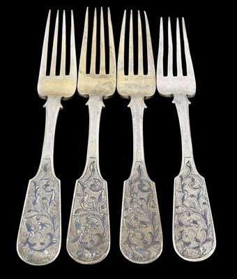 Lot 80 - Russia, a set of four nineteenth-century...