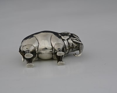 Lot 50 - An Edwardian novelty silver pin cushion,...