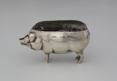 Lot 51 - An early twentieth-century novelty silver pin...