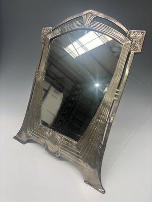 Lot 147 - A Secessionist dressing table mirror, with...