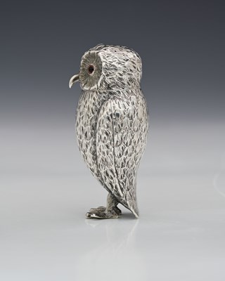 Lot 57 - A Victorian silver novelty zoomorphic...