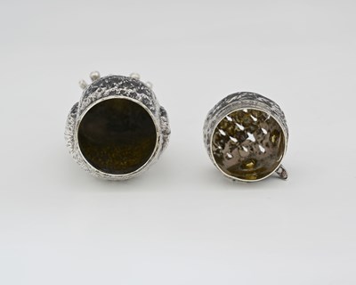 Lot 57 - A Victorian silver novelty zoomorphic...