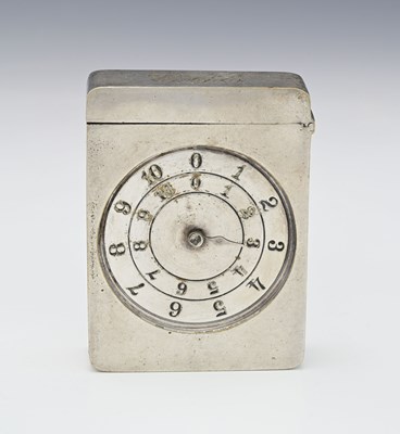 Lot 10 - A twentieth-century plated novelty playing...