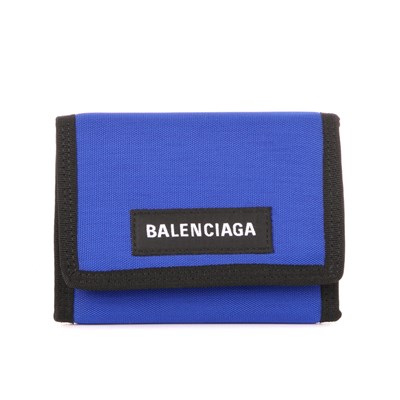 Lot 247 - Balenciaga, a nylon wallet, crafted with a...