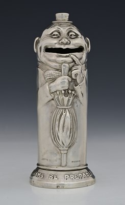 Lot 235 - A George V novelty silver money box, by...