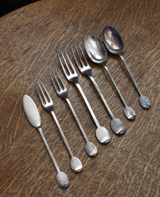 Lot 413 - A Charles William Fletcher electroplated metal...