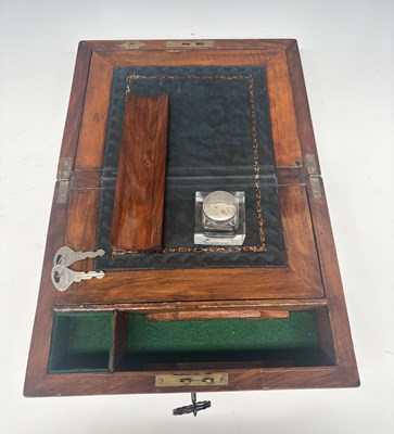 Lot 169 - Portable writing desk