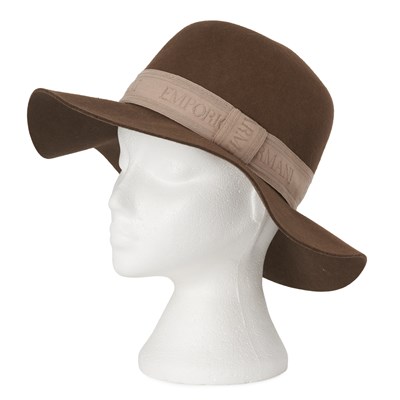 Lot 288 - Emporio Armani, a felt hat.