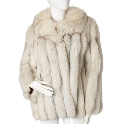 Lot 456 - Edelson, a blue fox fur jacket.