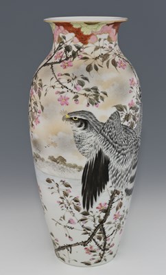 Lot 112 - A Japanese baluster vase, Meiji Period...