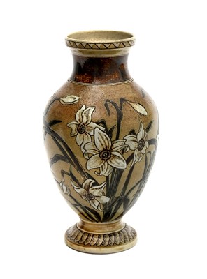 Lot 32 - A Martin Brothers stoneware vase by Robert...