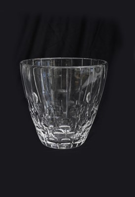 Lot 185 - A Stuart cut glass vase probably designed by...