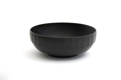 Lot 114 - A Wedgwood Pottery black basalt bowl designed...
