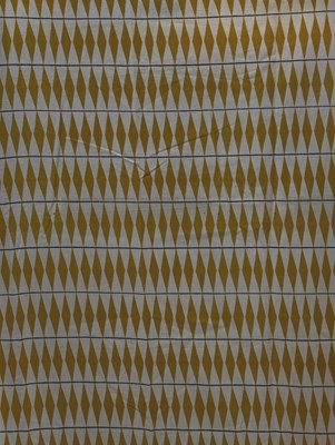 Lot 262 - Three long lengths of Conran Fabrics Diamond...