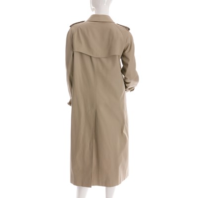 Lot 258 - Burberry, a ladies trench coat, featuring...