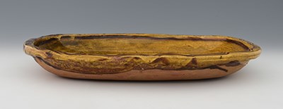 Lot 263 - Clive Bowen, a studio pottery treacle glazed...