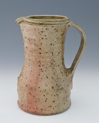 Lot 261 - Phil Rogers, a studio pottery salt glazed...