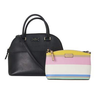Lot 345 - Kate Spade, two leather handbags.