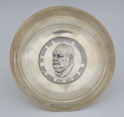 Lot 250 - An Elizabeth II silver dish, by A. E. Jones,...