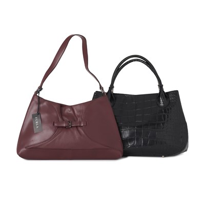 Lot 302 - Furla, two leather handbags.