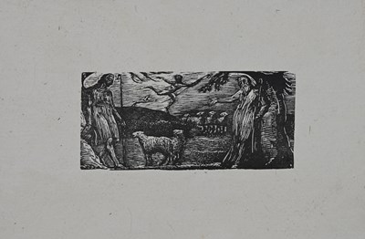 Lot 264 - William Blake (British, 1757-1827), Thenot...
