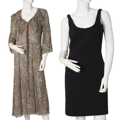 Lot 438 - Two designer dresses.