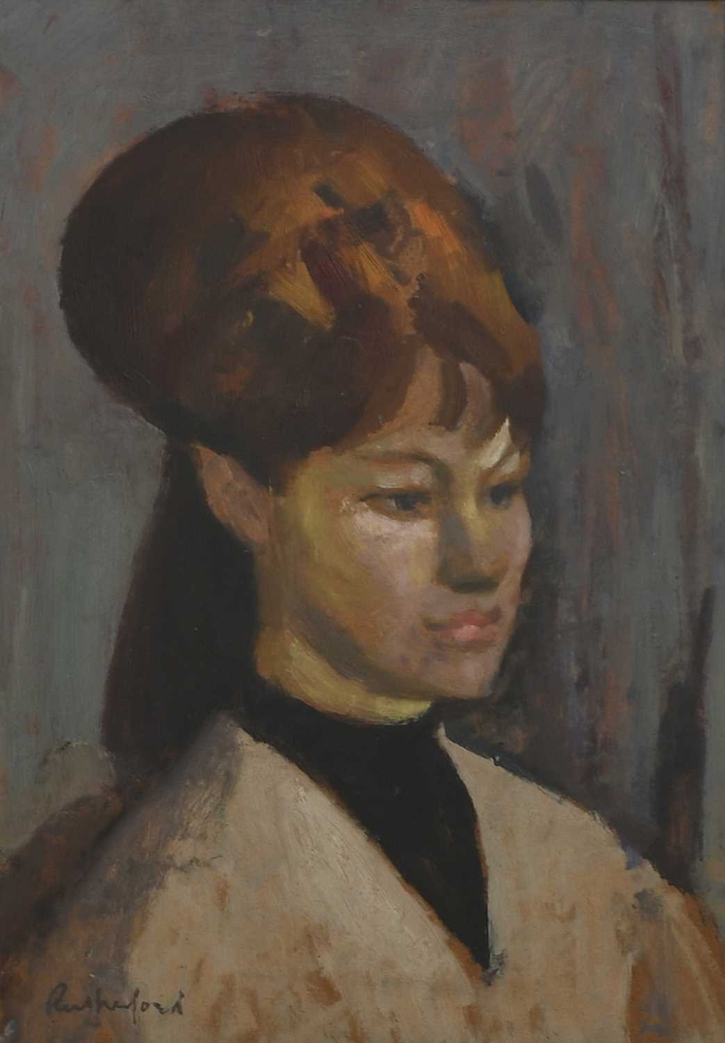 Lot 47 - Harry Rutherford (1903-1985) Portrait of a...